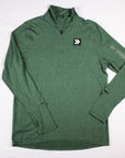 Front flat-lay view of the Black Forest MOVE Sport Apparel men’s Essential Quarter Zip Pro.