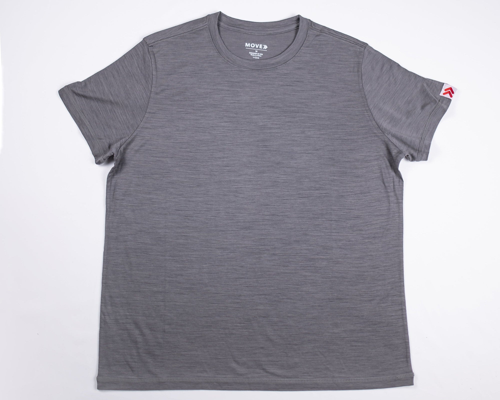 MOVE sport apparel Asphalt / M Men’s Merino Short Sleeve