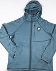 MOVE sport apparel Balsam Green / M Men’s Waffle-Knit Hooded Jacket