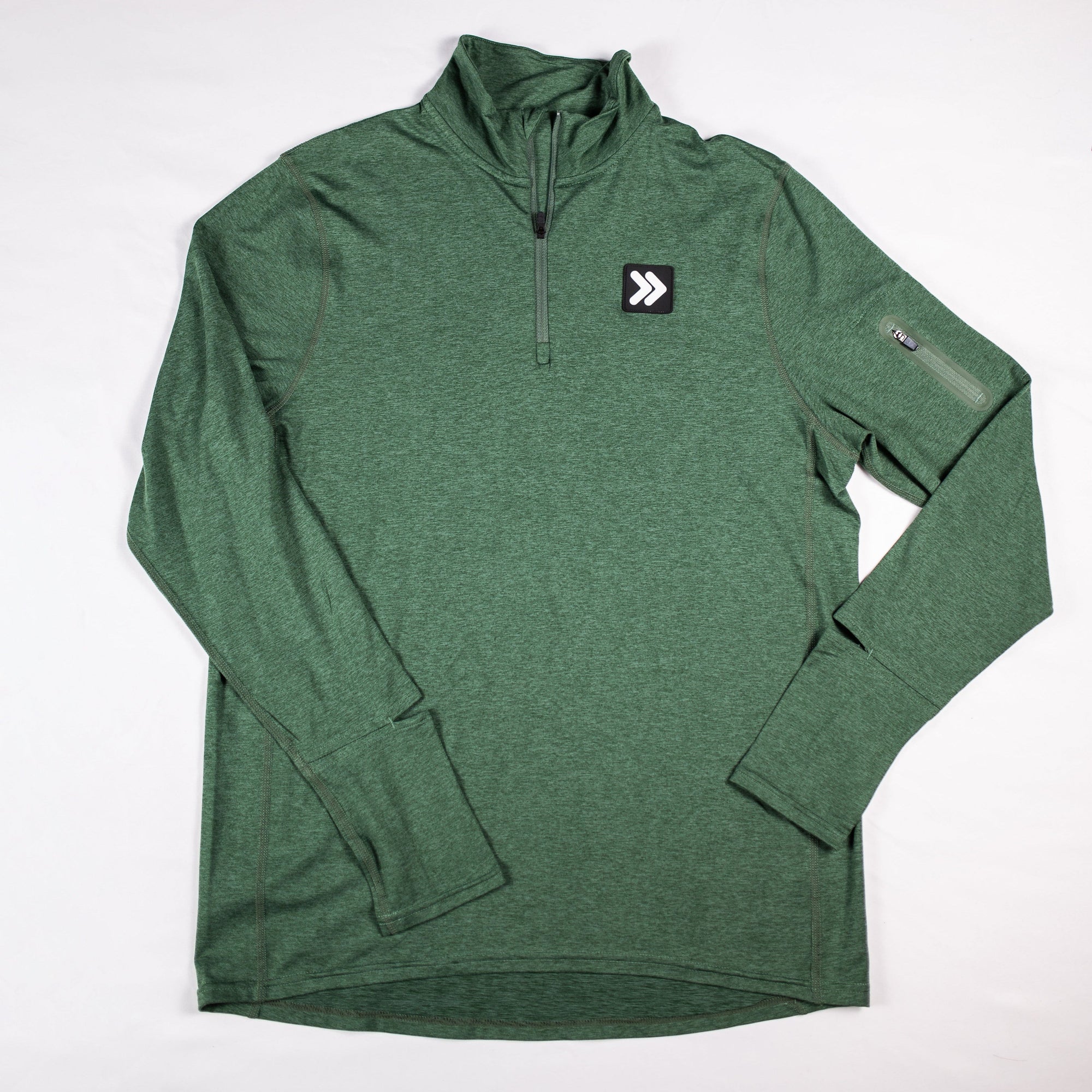 MOVE sport apparel Black Forest / S Men’s Essential Quarter Zip Pro