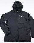 MOVE sport apparel Black / M Men’s Waffle-Knit Hooded Jacket