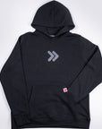 MOVE sport apparel Black / S MOVE Logo Hoodie poly/cotton blend