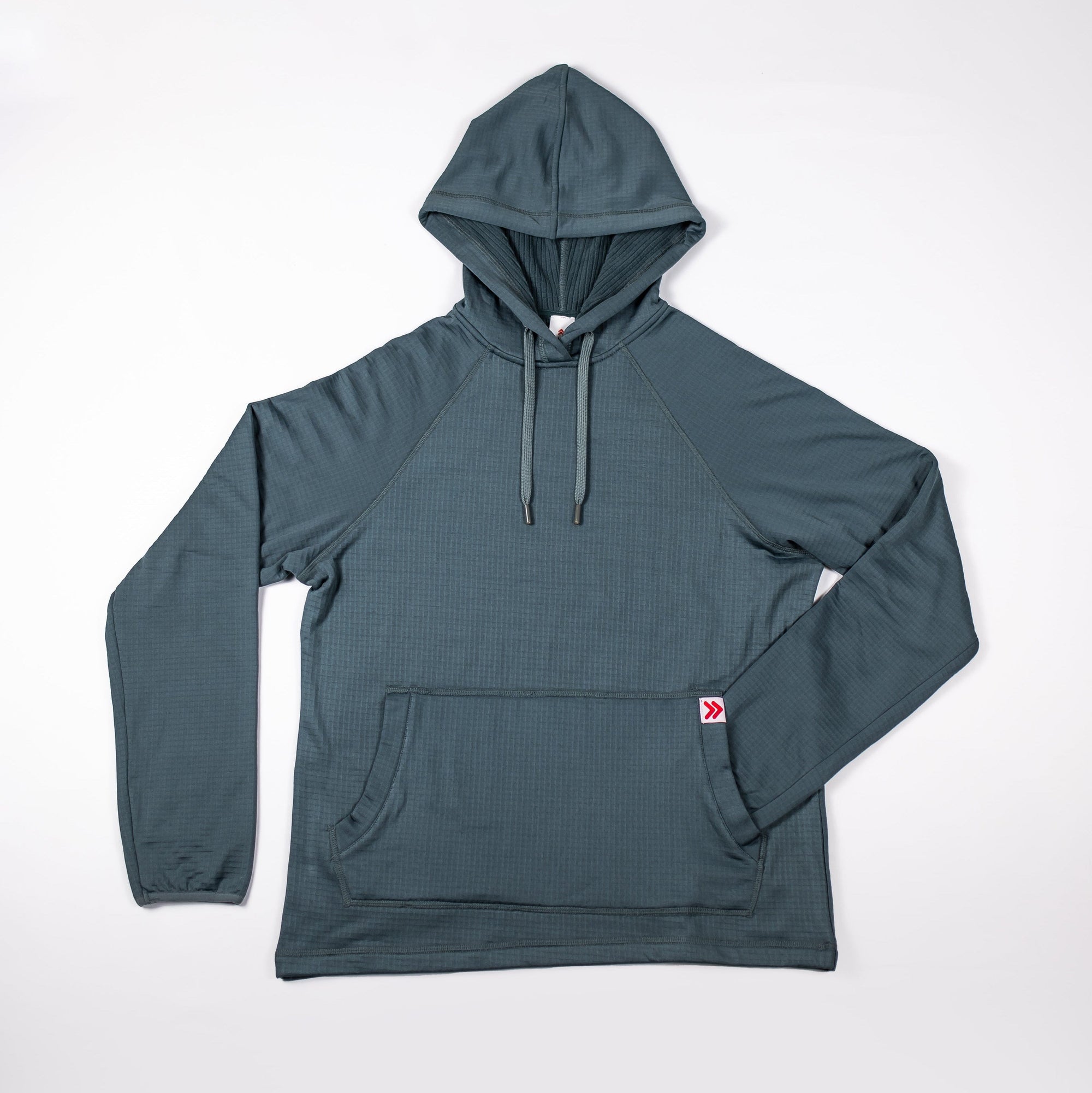 MOVE sport apparel Blue Heather Ashes / L Men's Waffle Hoodie