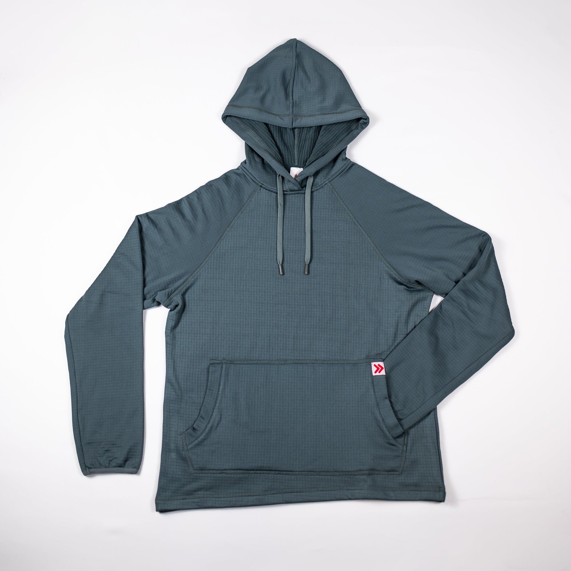 MOVE sport apparel Blue Heather Ashes / M Men's Waffle Hoodie