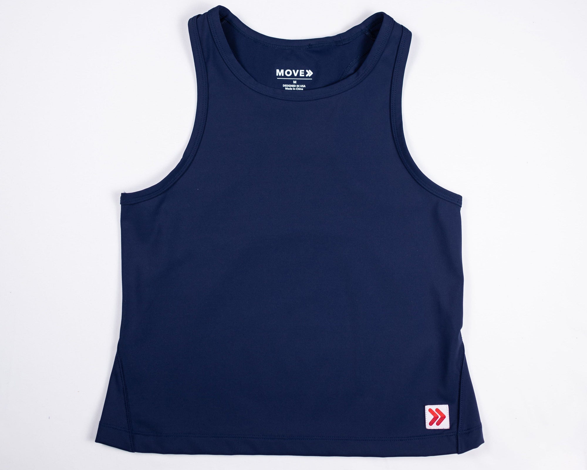 MOVE sport apparel Maritime Blue / S Women’s Pure Stretch Cropped Tank