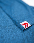 MOVE sport apparel MENS ESSENTIAL LONG SLEEVE - BLUE MIRAGE