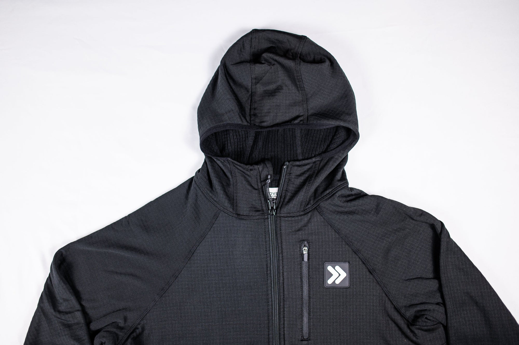 MOVE sport apparel Men’s Waffle-Knit Hooded Jacket