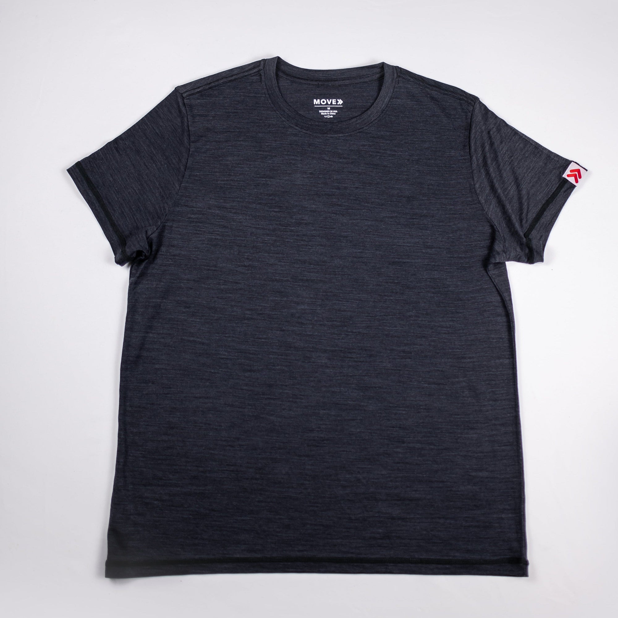 MOVE sport apparel Midnight Sail / M Men’s Merino Short Sleeve