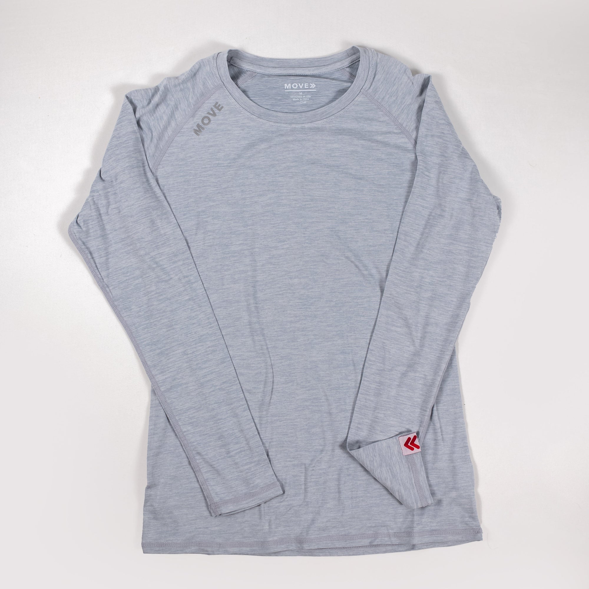 MOVE sport apparel Silver Cloud / S Women's Essential Long Sleeve