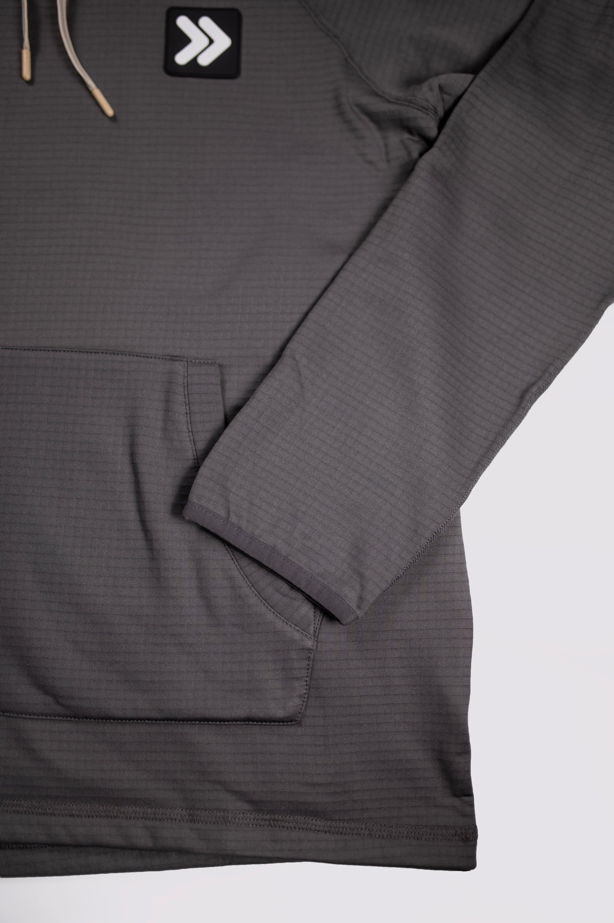 MOVE sport apparel Volcanic glass / L Men’s Waffle Hoodie