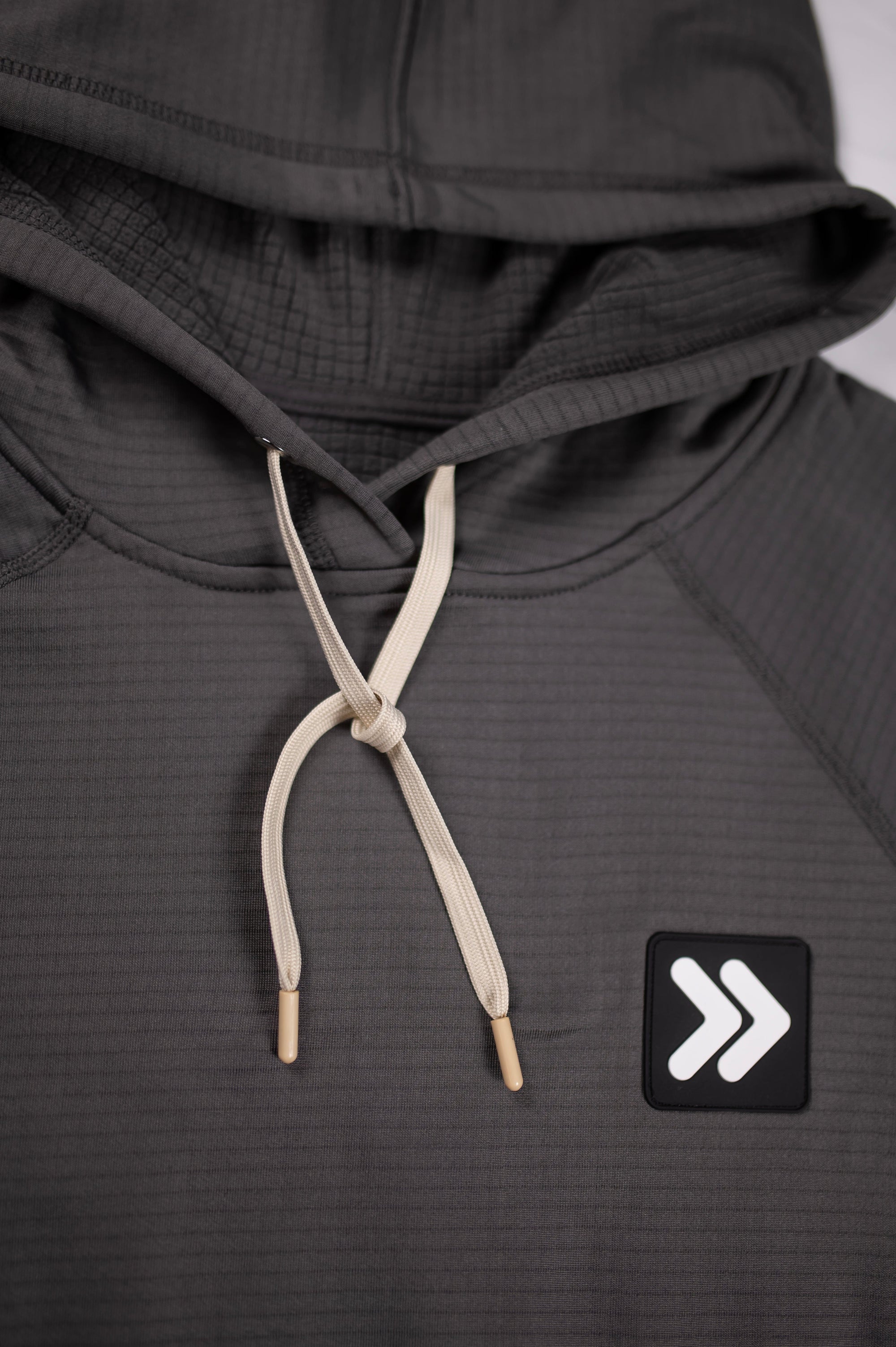 MOVE sport apparel Volcanic glass / L Men’s Waffle Hoodie