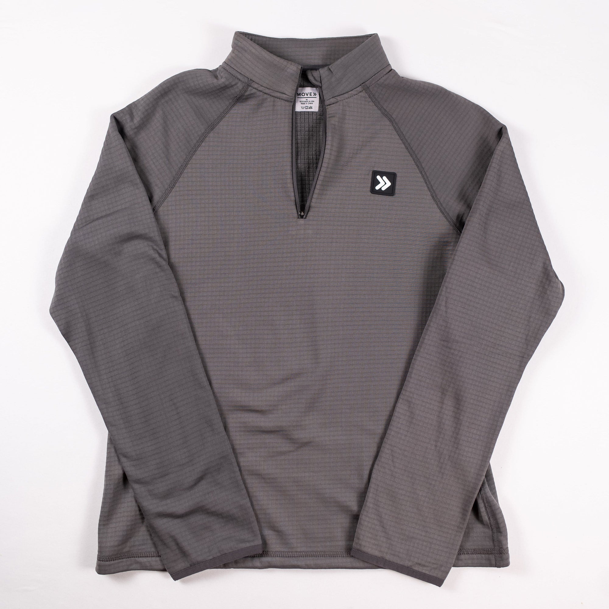 MOVE sport apparel Volcanic glass / S Women's Waffle Quarter Zip