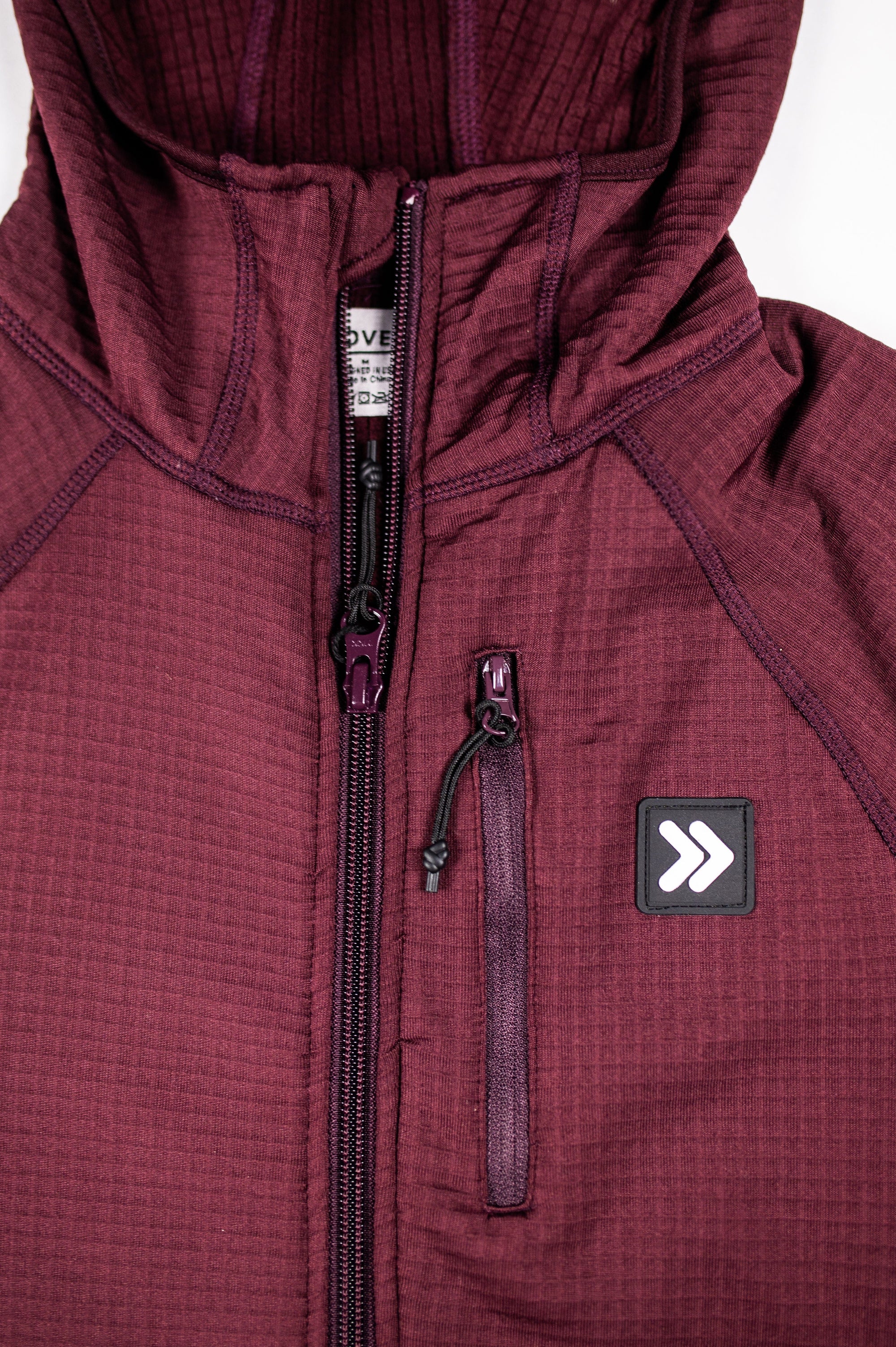 MOVE sport apparel Women's Waffle-Knit Hooded Jacket