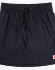 Front view of MOVE Sport Apparel women’s Skort in Black.