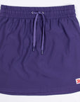 Front view of MOVE Sport Apparel women’s Skort in Gothic Grape.