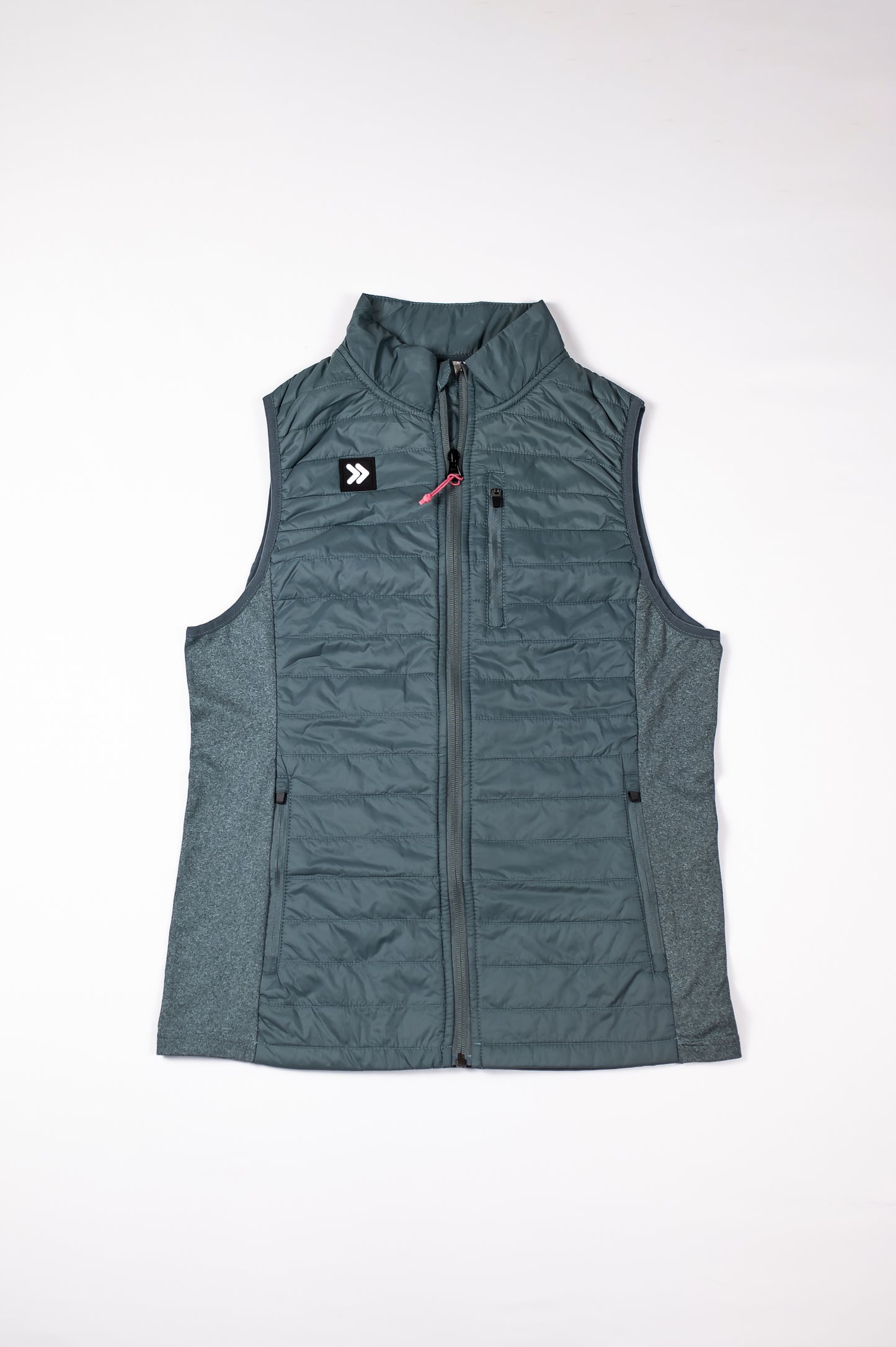 WOMENS DOWN VEST - BALSAM GREEN