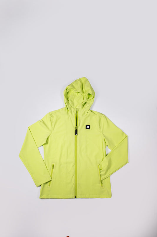 WOMEN'S SHORT SHELL JACKET - PISTACHIO