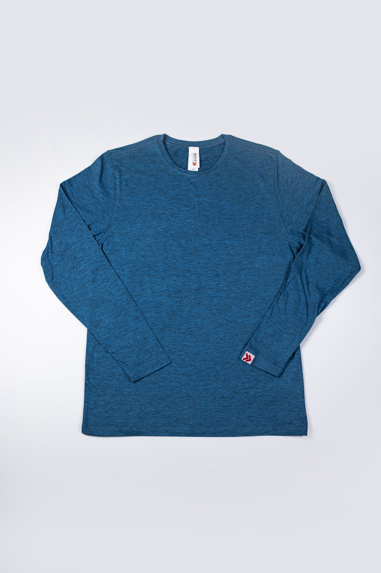 MENS ESSENTIAL LONG SLEEVE - BLUE MIRAGE