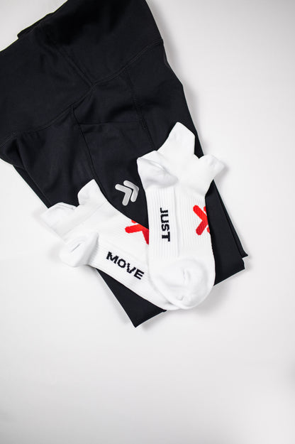 MIDWEIGHT CREW SOCK WHITE