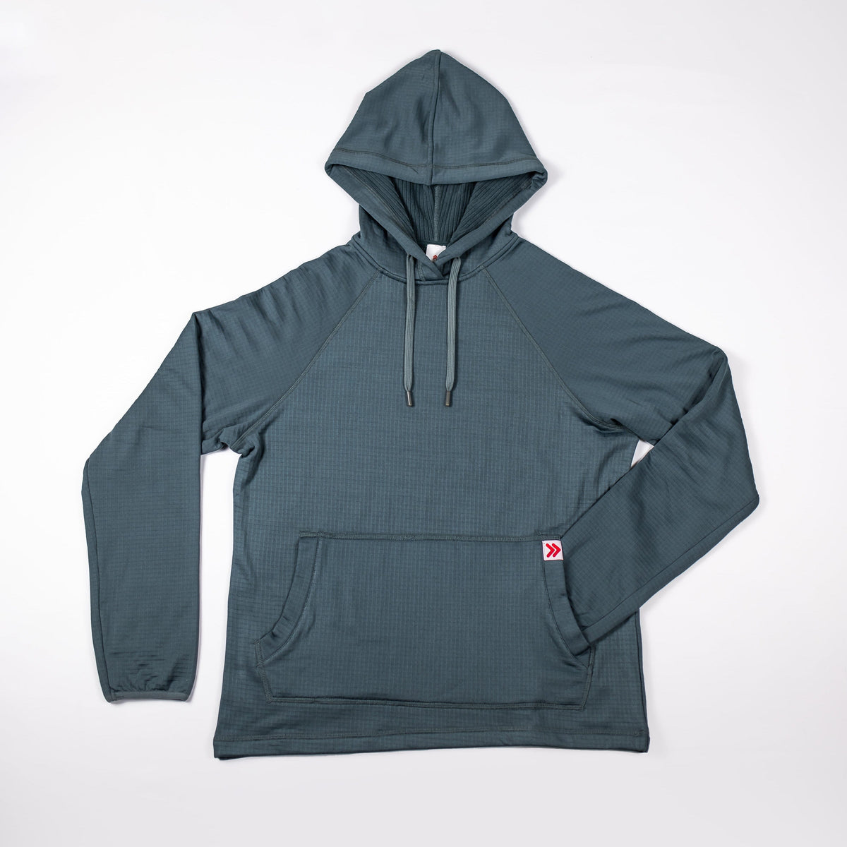 MOVE sport apparel Blue Heather Ashes / L Men's Waffle Hoodie