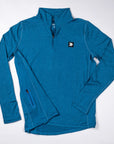 MOVE sport apparel Blue Heather Ashes / XS Women's Essential Quarter Zip Pro