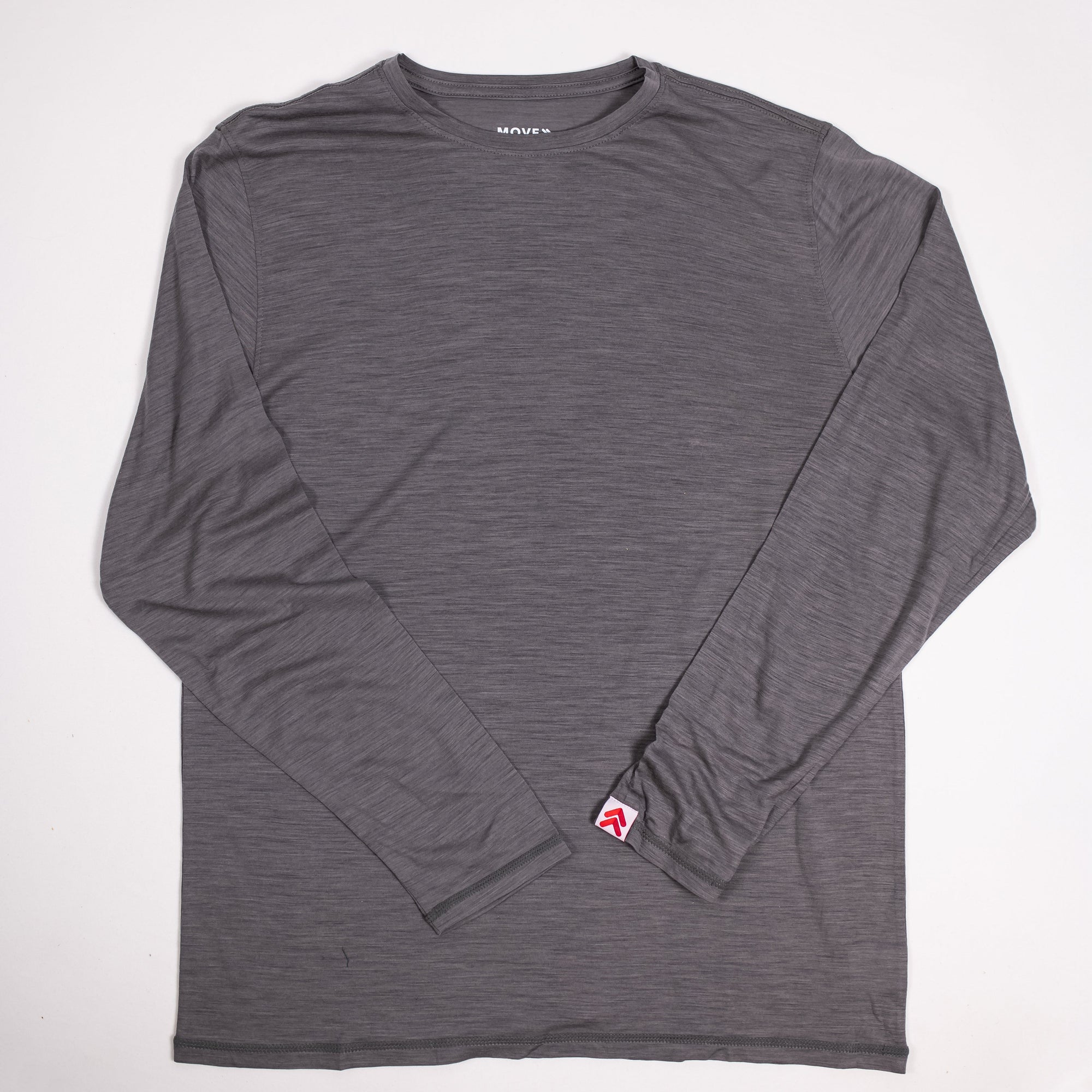 MOVE sport apparel Granite Gray / M Men's Merino Long Sleeve