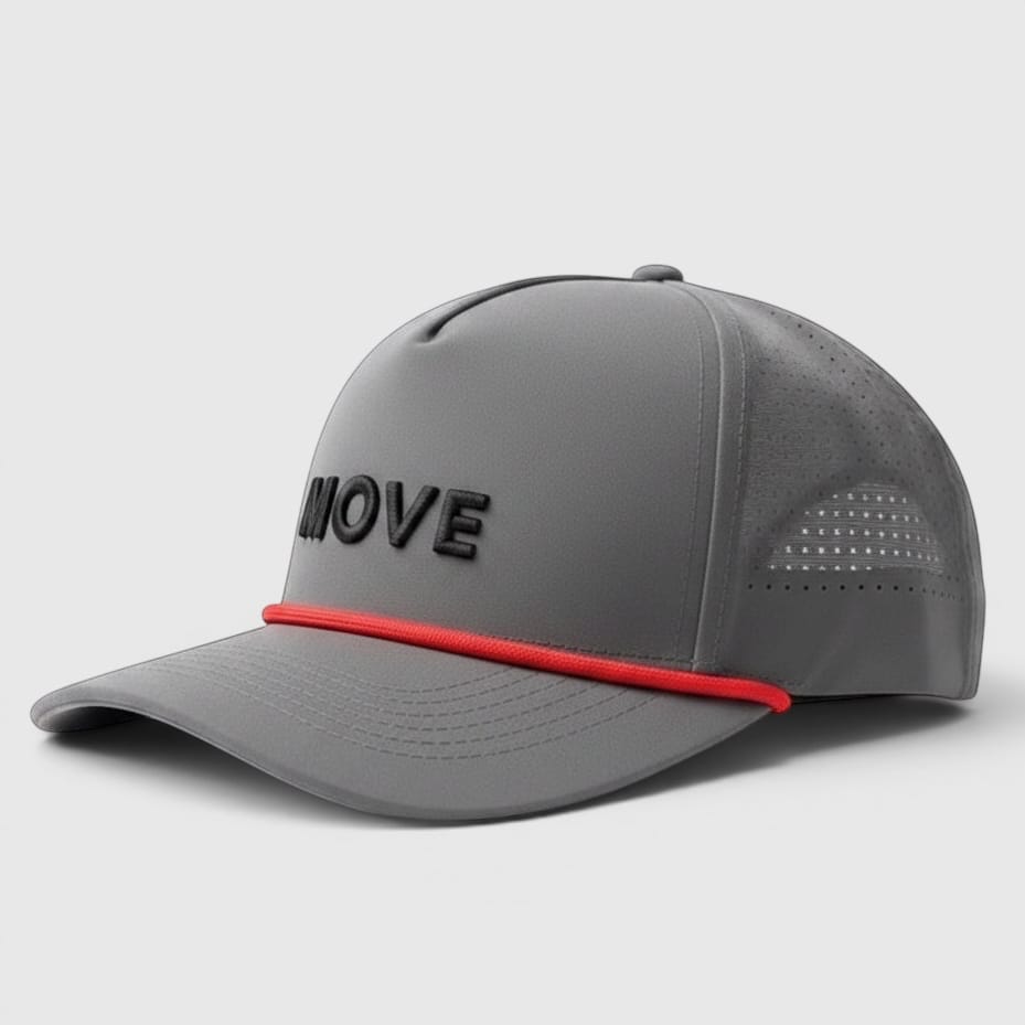 MOVE sport apparel hat Castlerock Move Performance Trucker