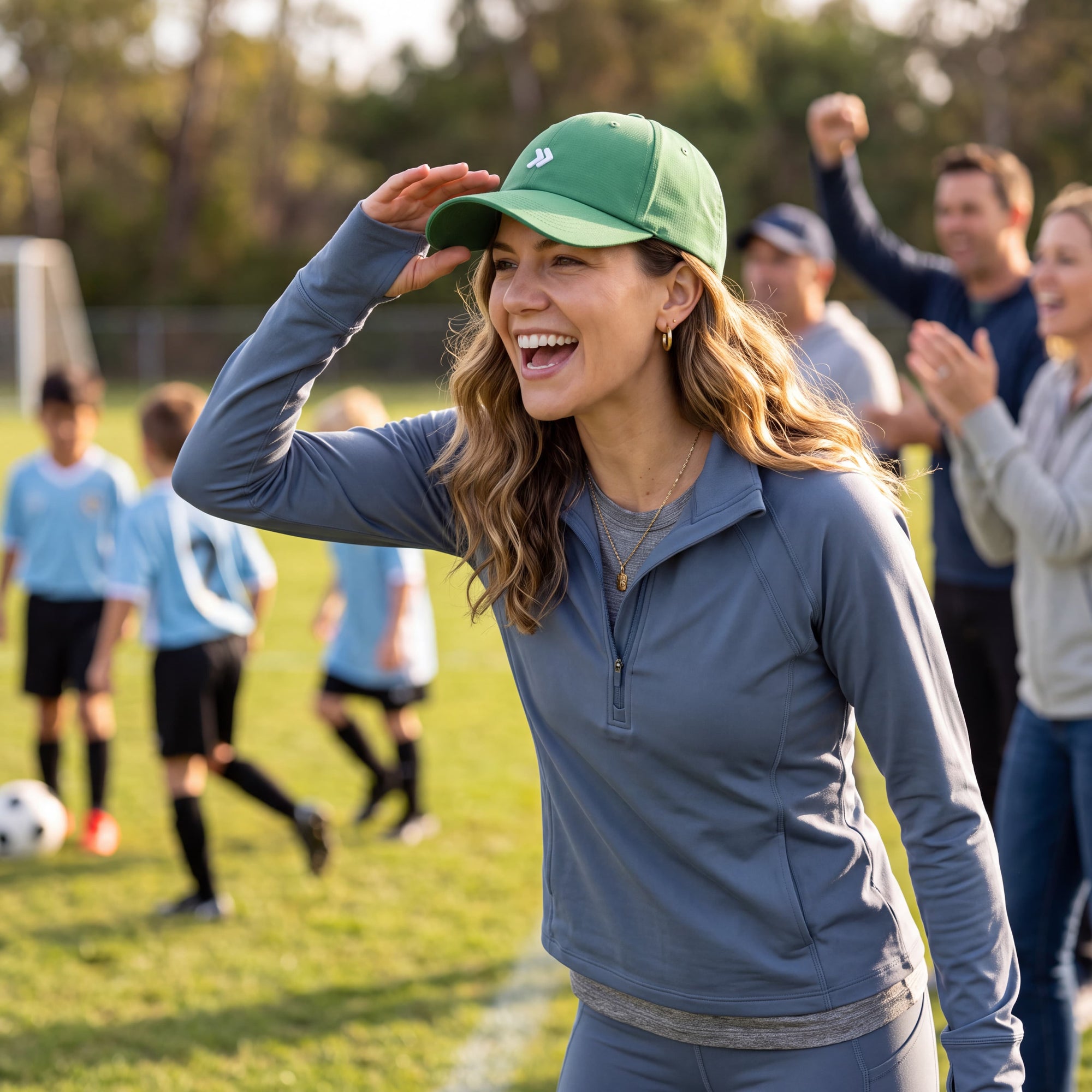MOVE sport apparel hat Kelly Green Move Kelly Green Logo Hat