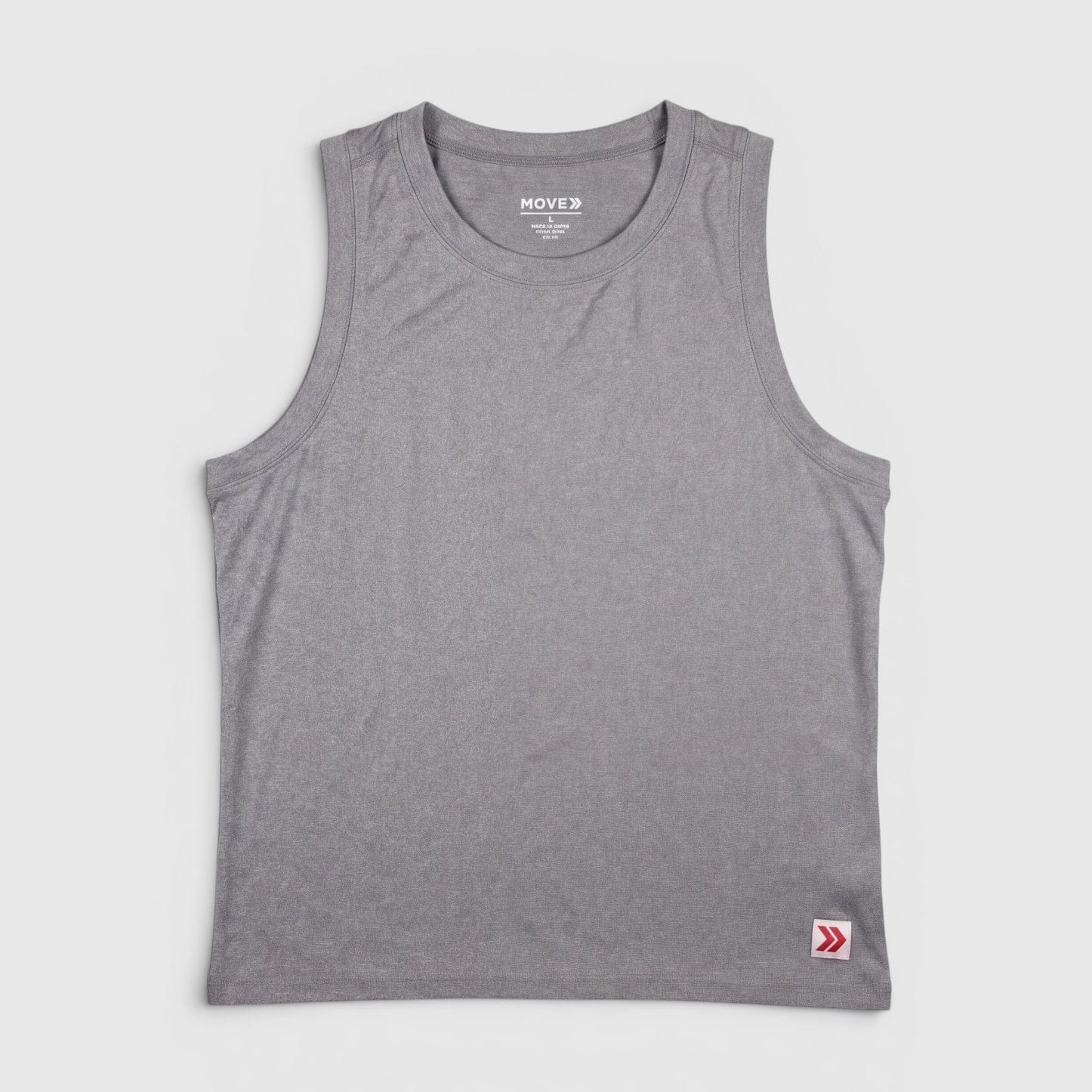 MOVE sport apparel Heather Classic Gray / XS MOVE sport apparel Women's Essential High Neck Tank Top