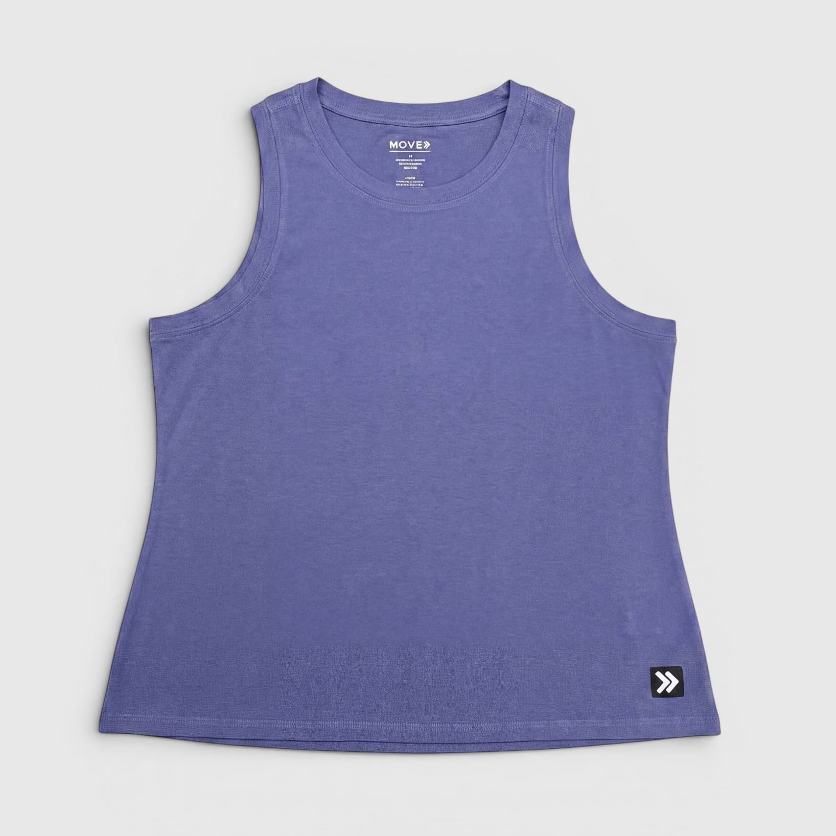 MOVE sport apparel Heather deep periwinkle / XS MOVE sport apparel Women's Essential High Neck Tank Top