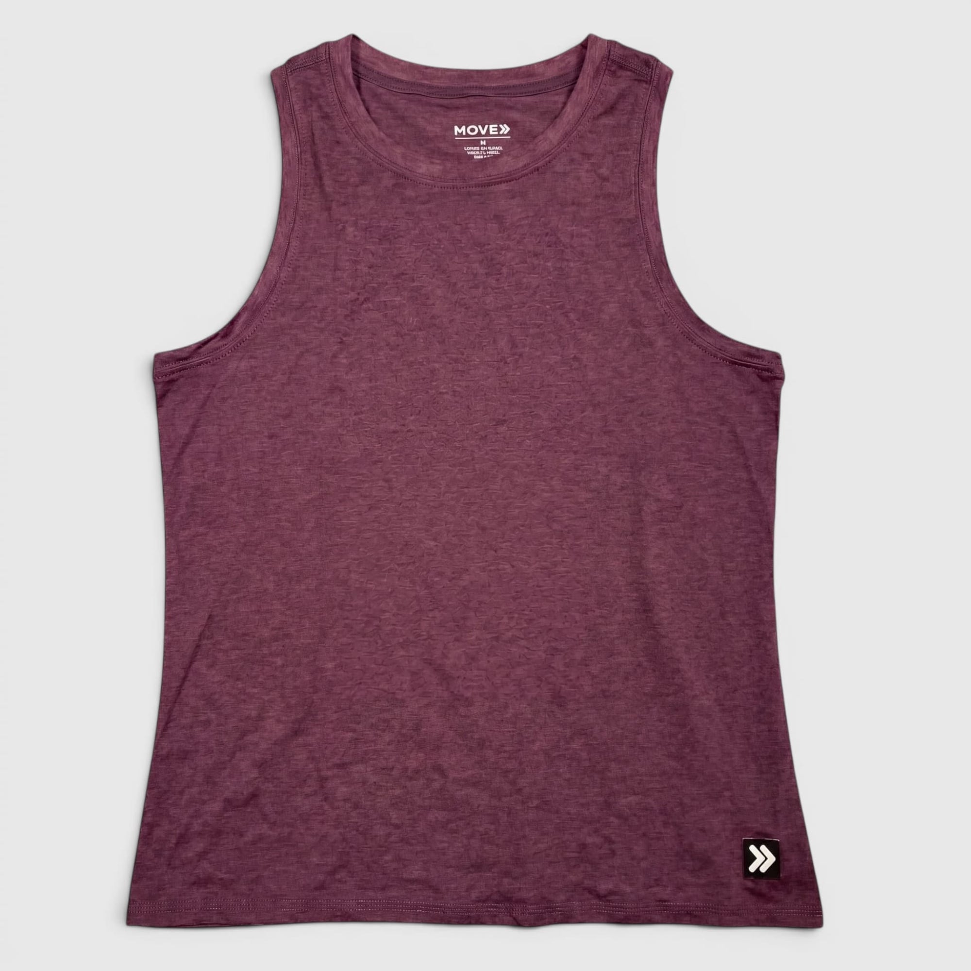 MOVE sport apparel Heather fig / XS MOVE sport apparel Women's Essential High Neck Tank Top