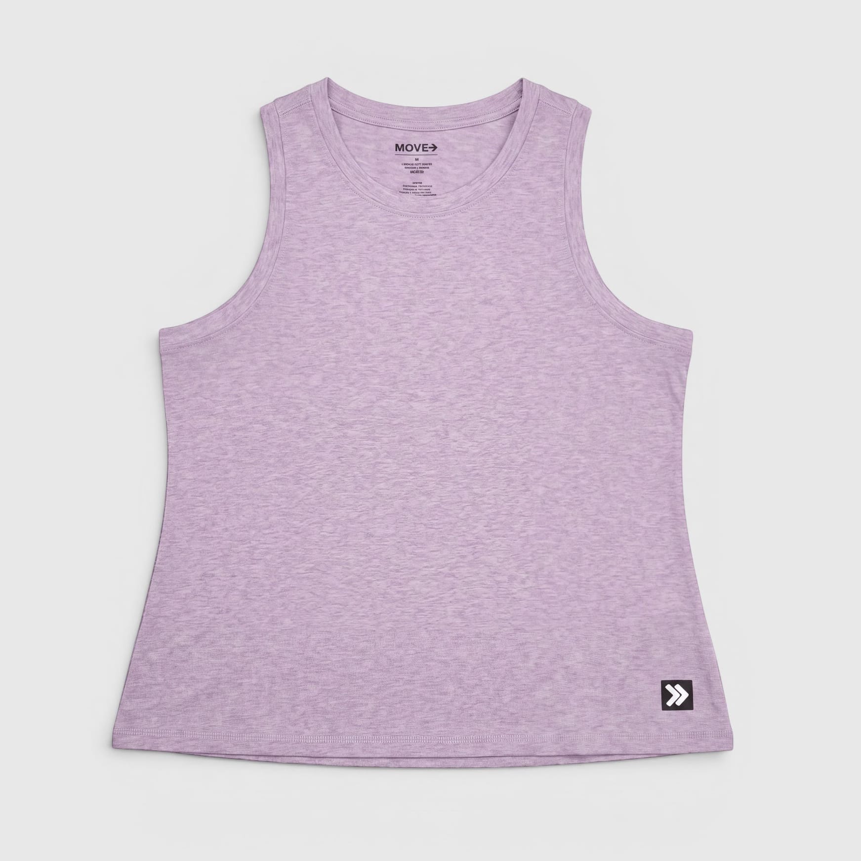 MOVE sport apparel Heather soft lilac / XS MOVE sport apparel Women's Essential High Neck Tank Top
