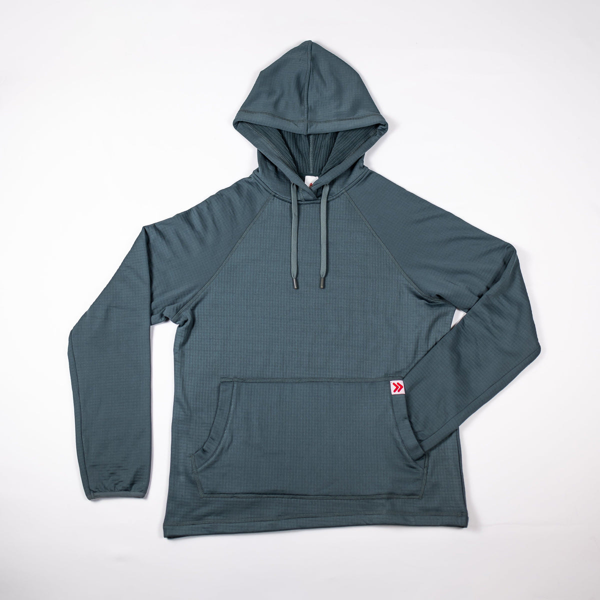 MOVE sport apparel Blue Heather Ashes / M Men's Waffle Hoodie
