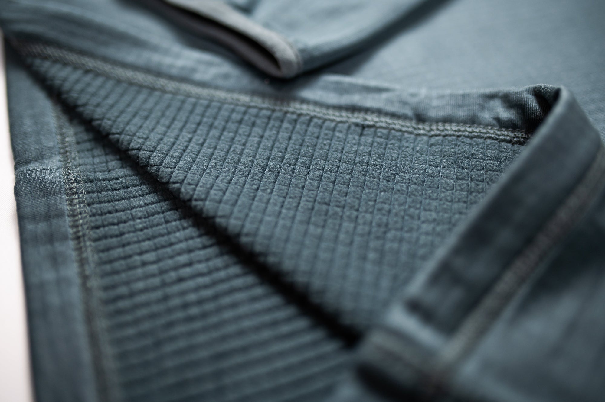 Men&#39;s Waffle Quarter Zip