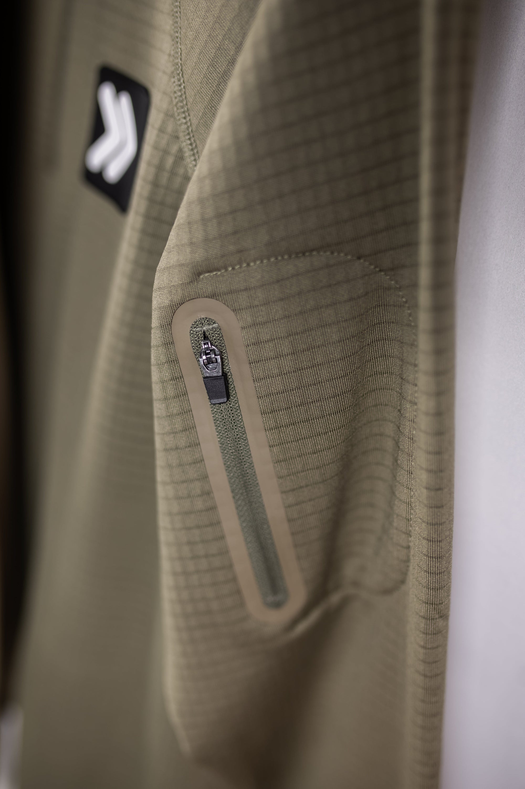 Men&#39;s Waffle Quarter Zip