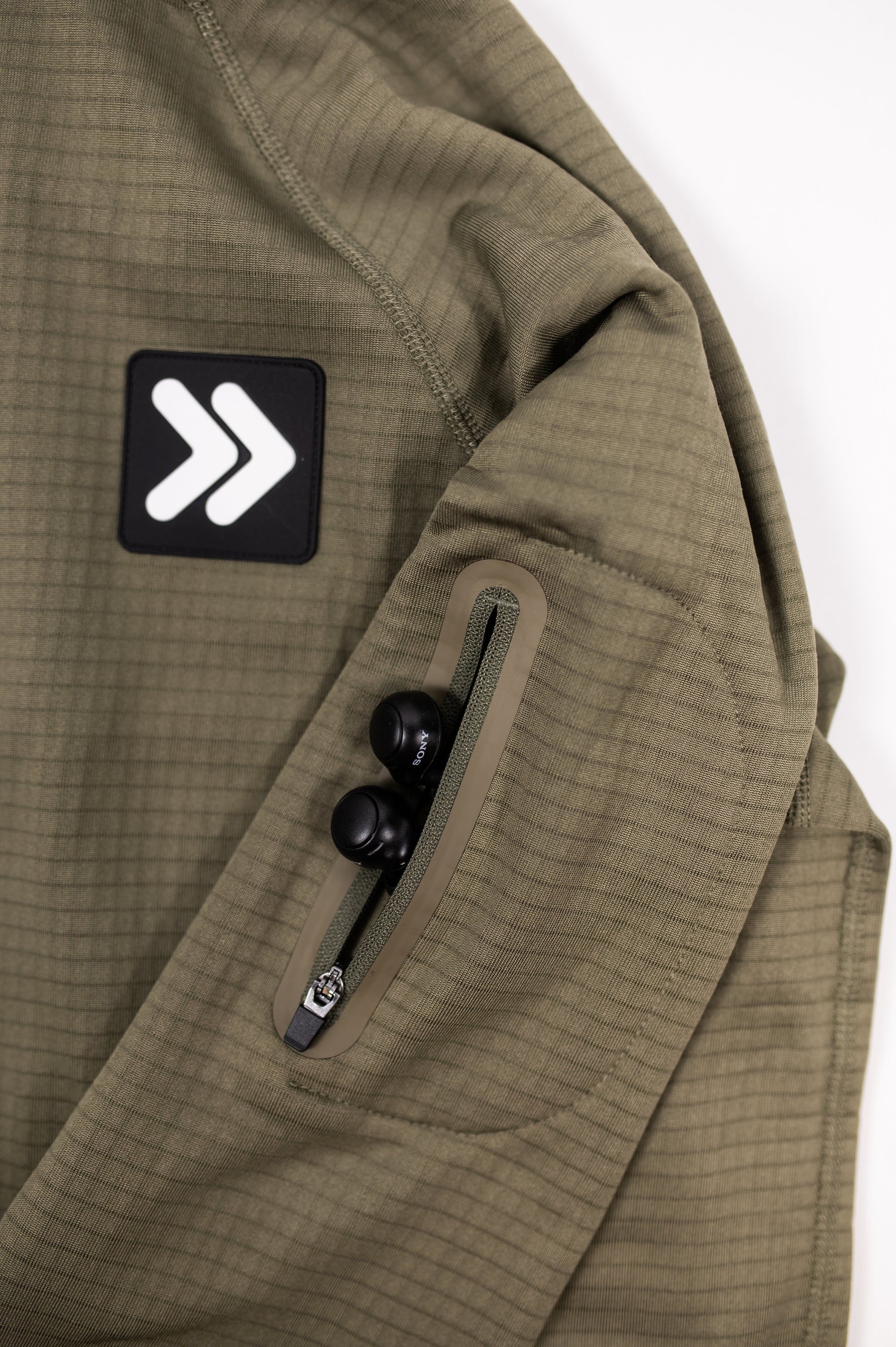 Men&#39;s Waffle Quarter Zip
