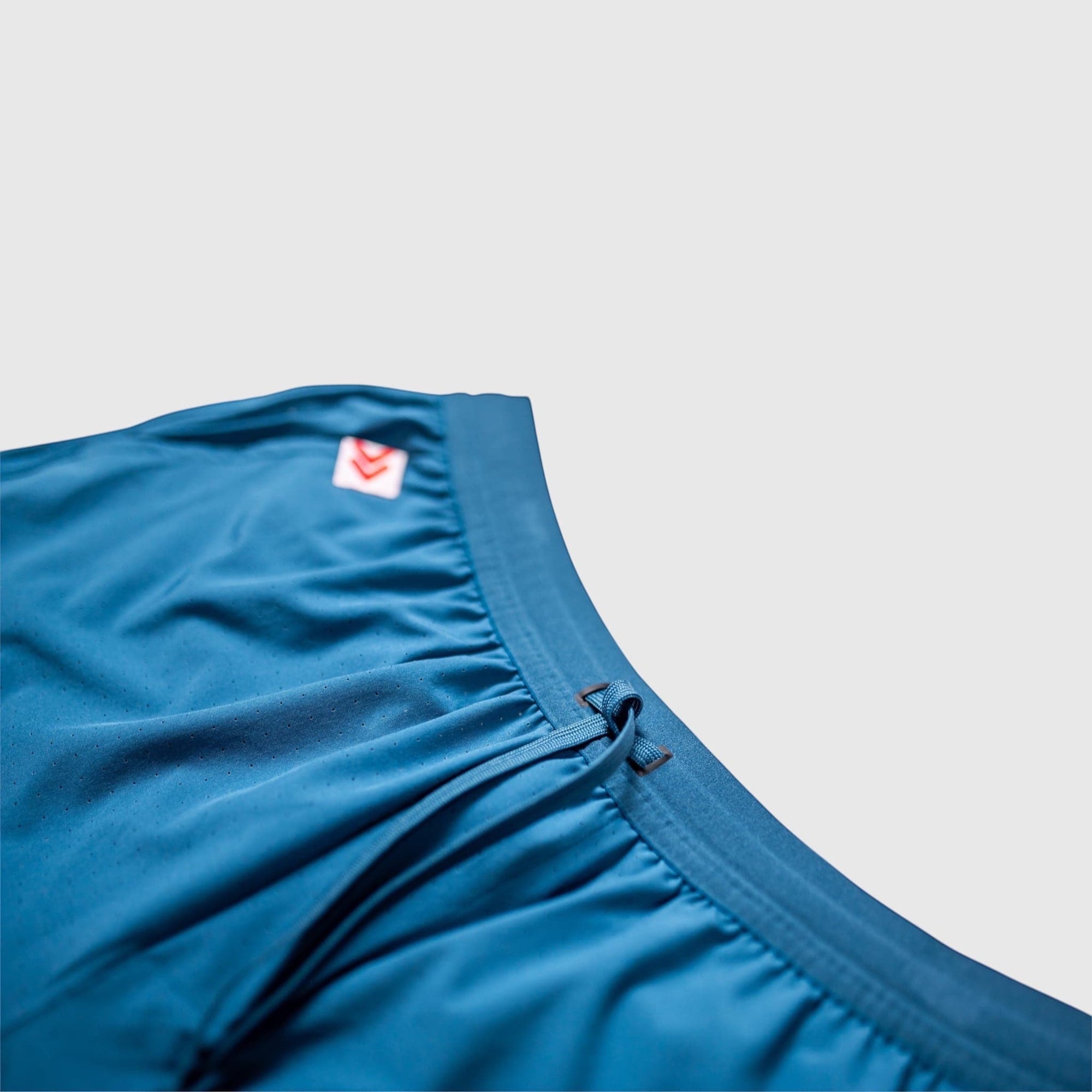 MOVE sport apparel Agility 6 inch training shorts in blue with an elastic waistband and drawstring detail