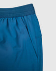 MOVE sport apparel Agility 6 inch training shorts in blue with perforated technical fabric and elastic waistband