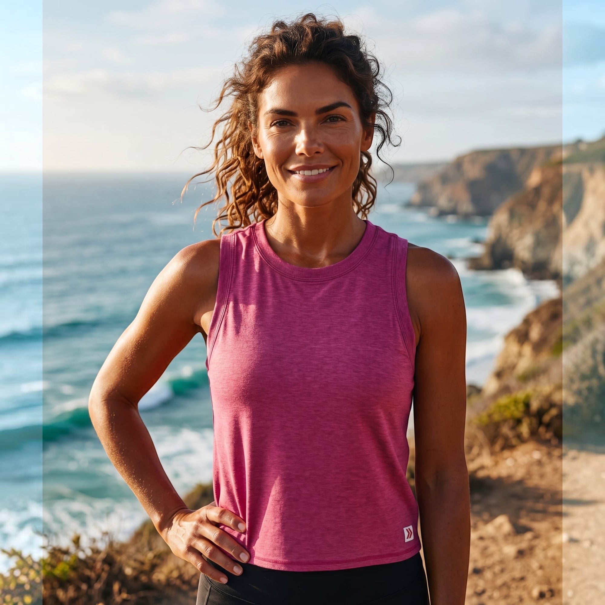 MOVE sport apparel MOVE sport apparel Women's Essential High Neck Tank Top