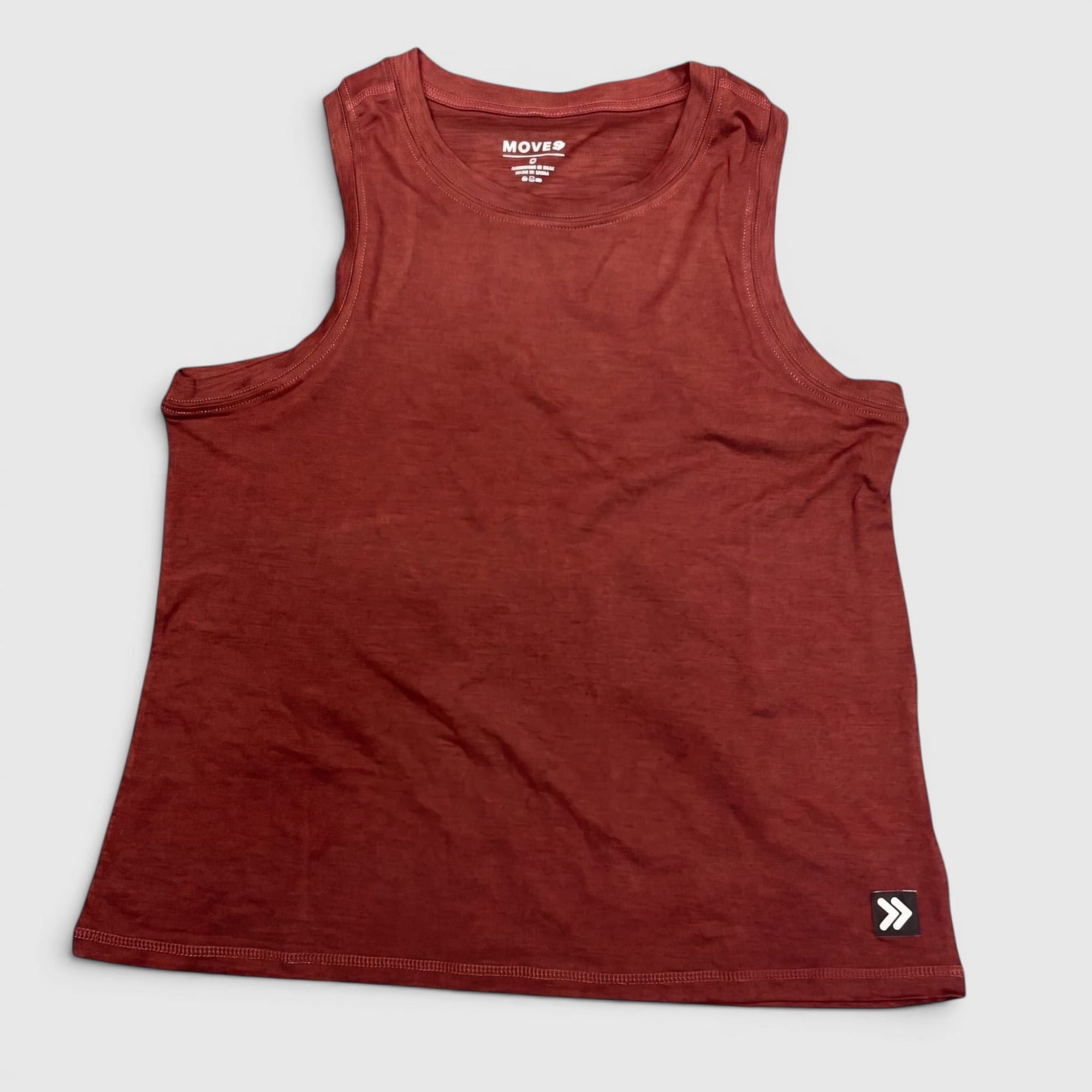 MOVE sport apparel Oxblood red / XS MOVE sport apparel Women's Essential High Neck Tank Top