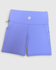 MOVE sport apparel shorts Deep Periwinkle / XS MOVE sport apparel Women's High Rise Athletic Performance Shorts