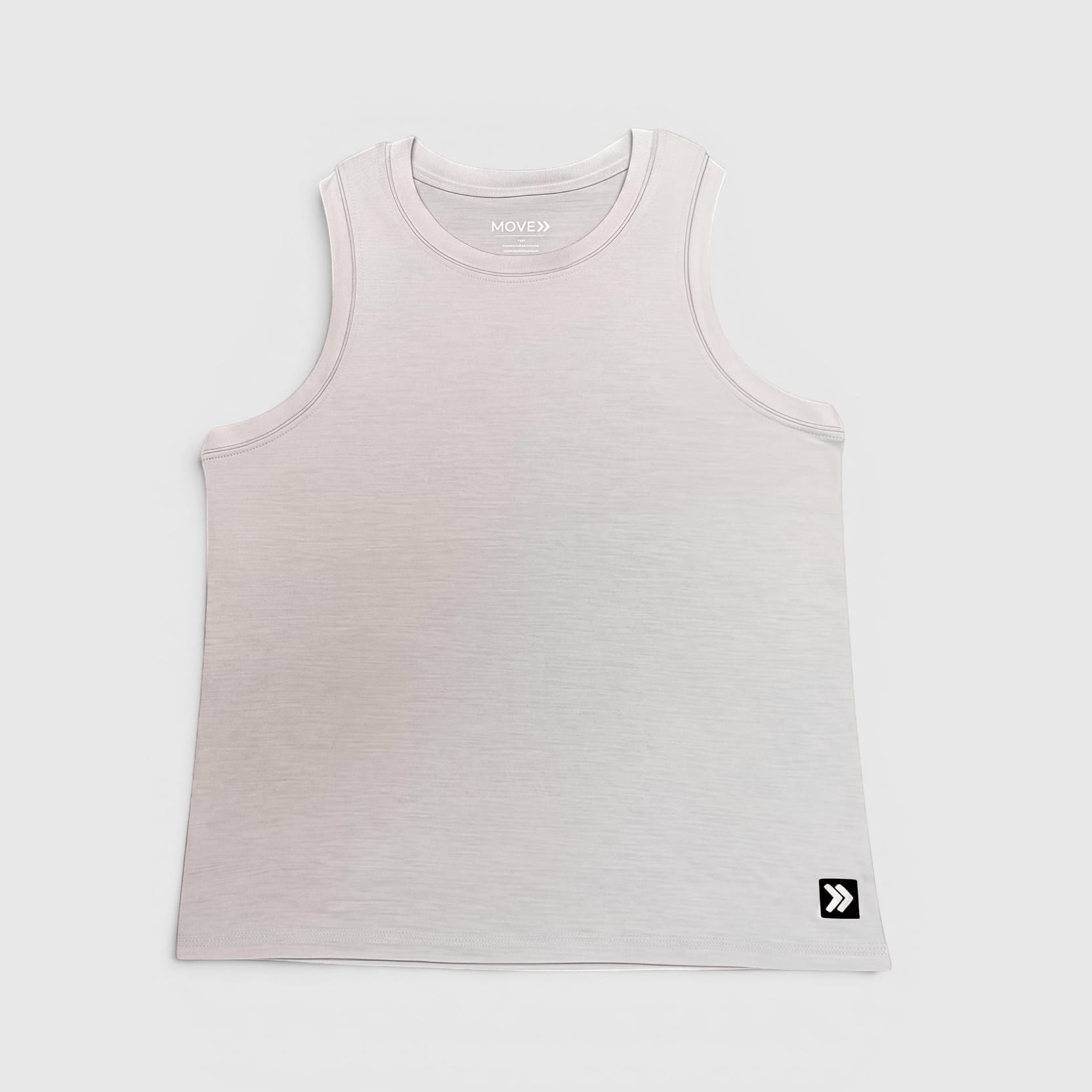 MOVE sport apparel Silver Cloud / XS MOVE sport apparel Women's Essential High Neck Tank Top