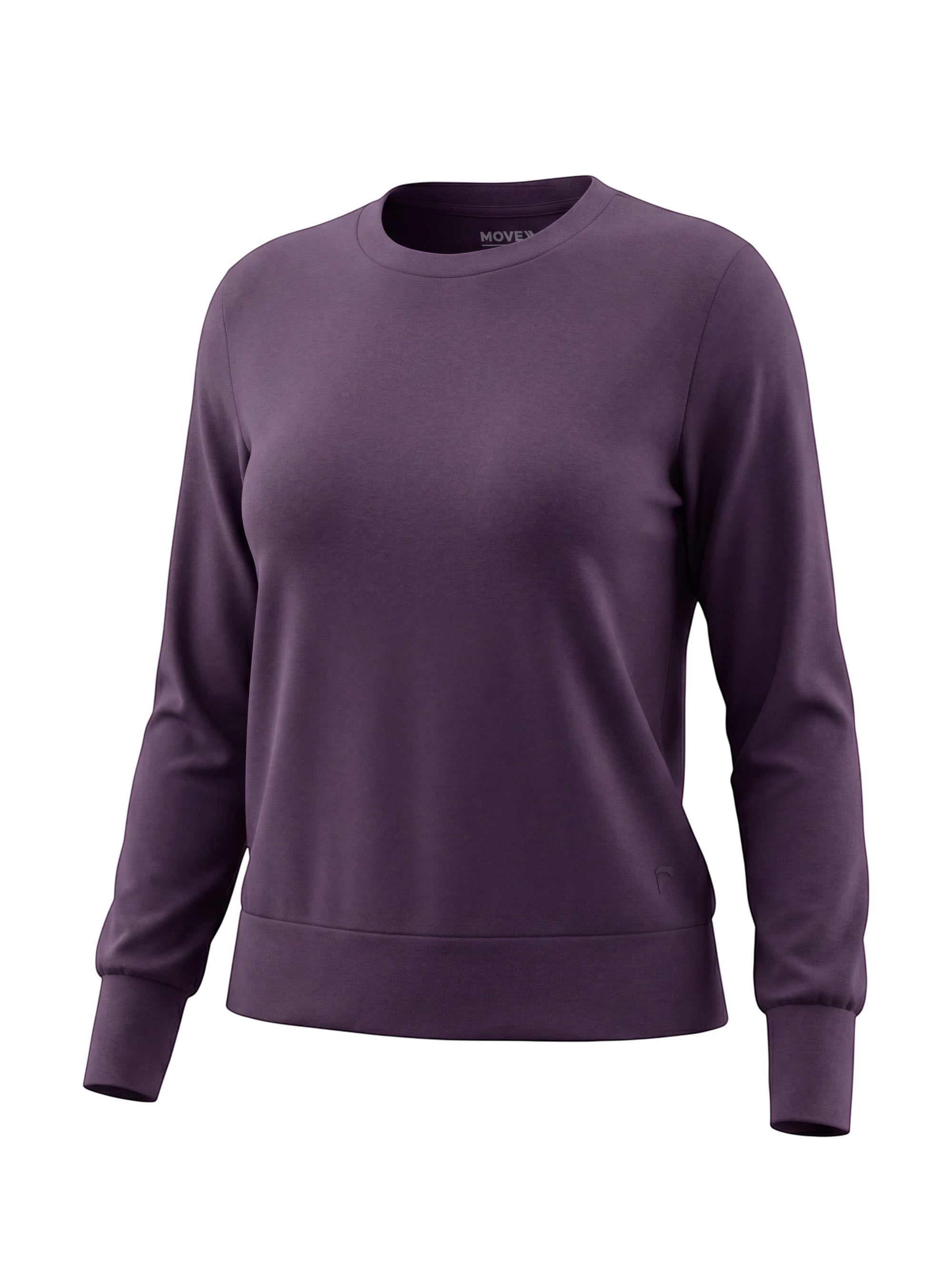 MOVE sport apparel Sweater Gothic Grape / XS MOVE sport apparel Long Sleeve Crewneck Pullover
