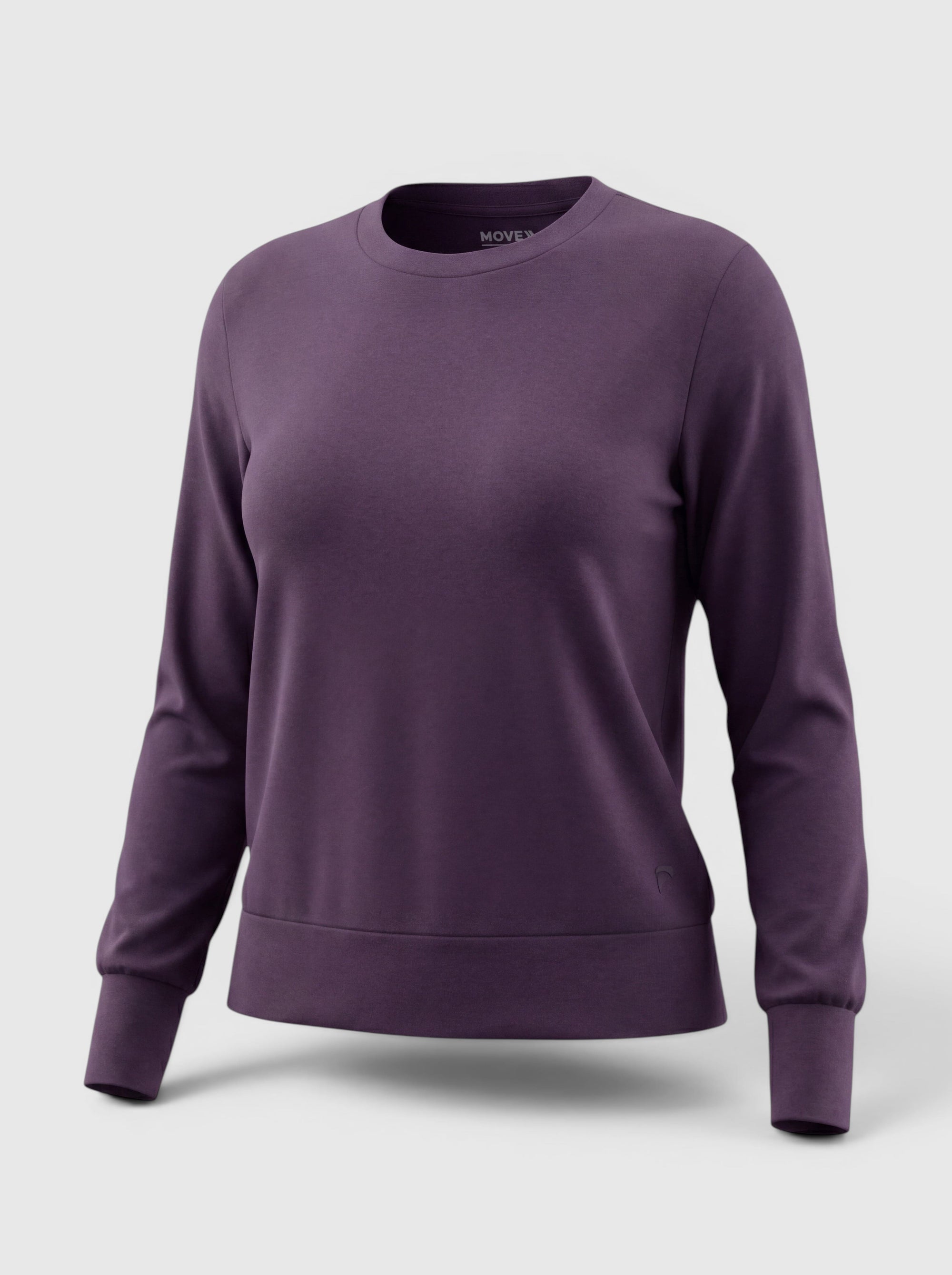 MOVE sport apparel Sweater Gothic Grape / XS MOVE sport apparel Women's Long Sleeve Crewneck Pullover