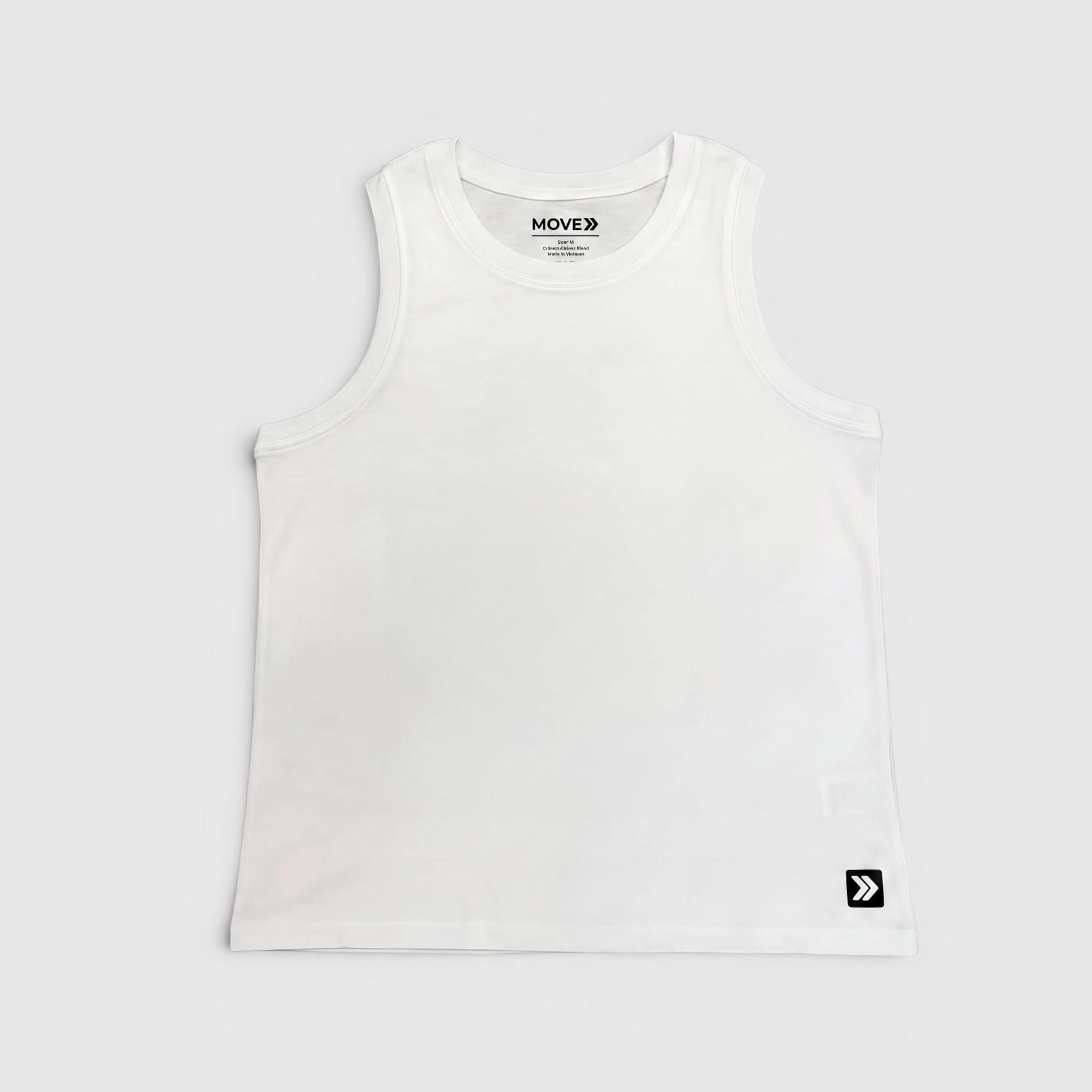 MOVE sport apparel White / XS MOVE sport apparel Women's Essential High Neck Tank Top