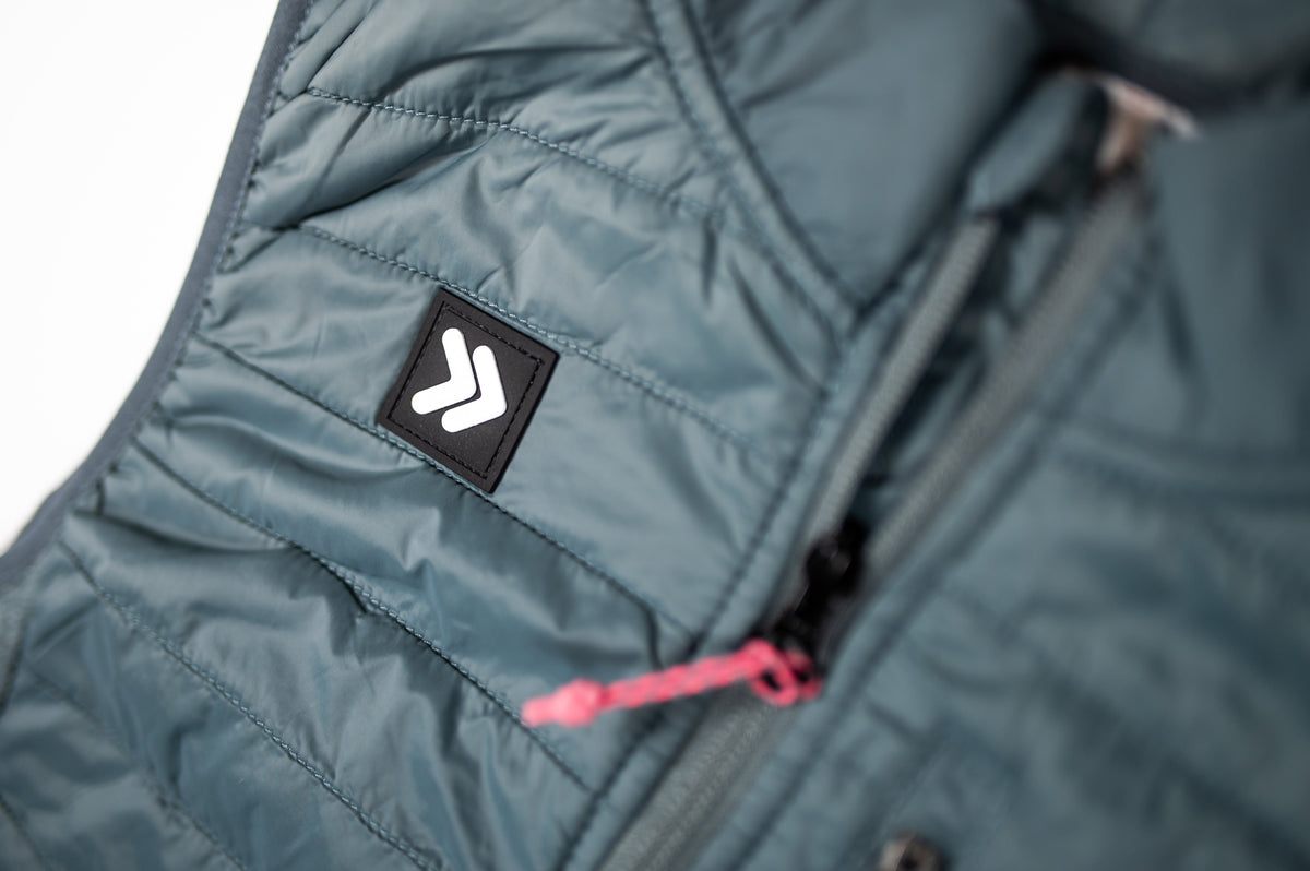 MOVE Sport Apparel women's lightweight down vest product view