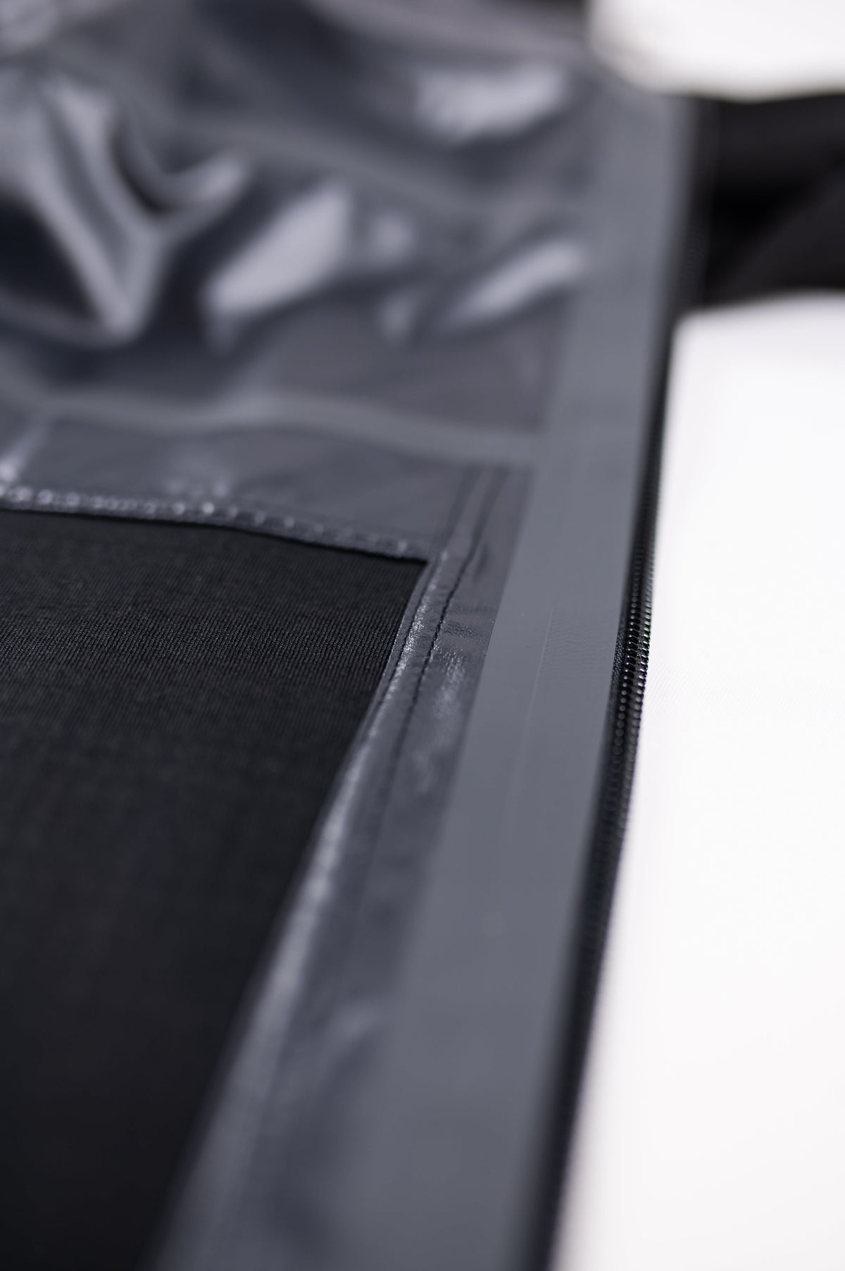 Original MOVE Sport Apparel women’s waterproof jacket interior detail.