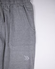 Grey MOVE Sport Apparel Women’s Essential Joggers pocket and silver 3M reflective double-chevron thigh embellishment.